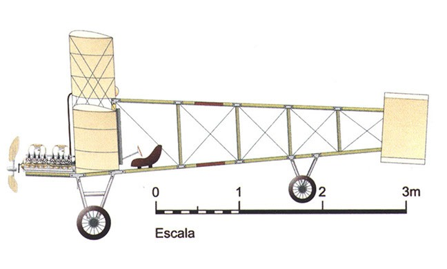 Avião Nº 17 - "La Sauterelle"