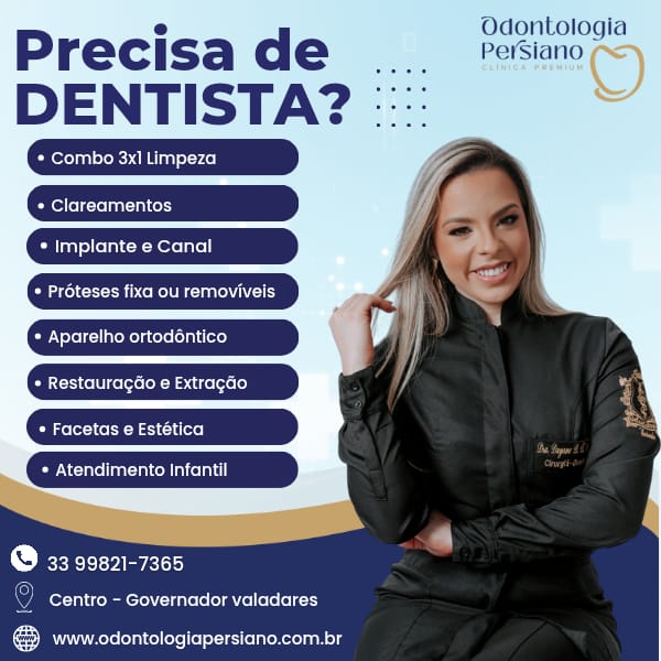 Interior da Clínica Odontologia Persiano
