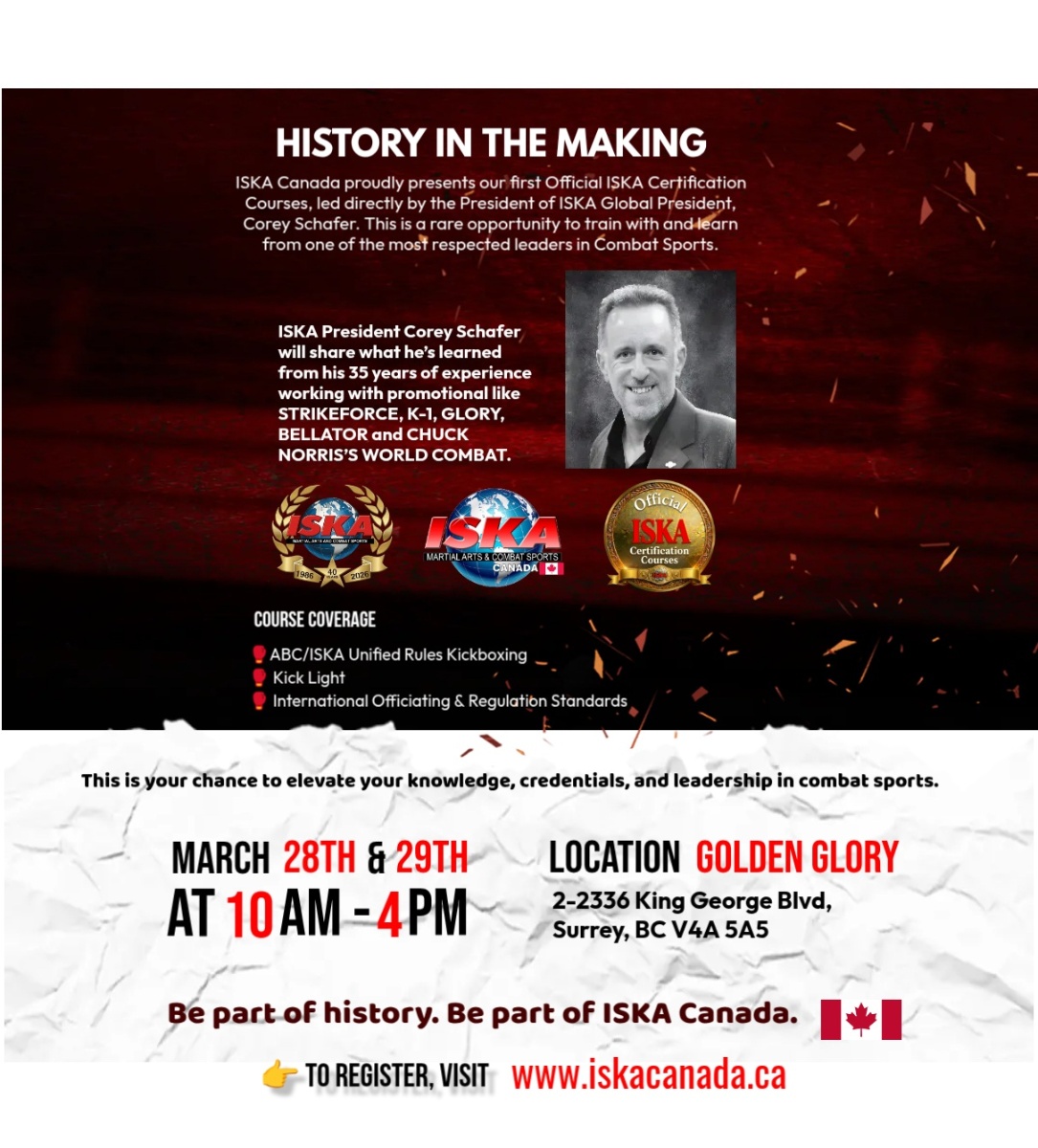 Official ISKA Certification Courses