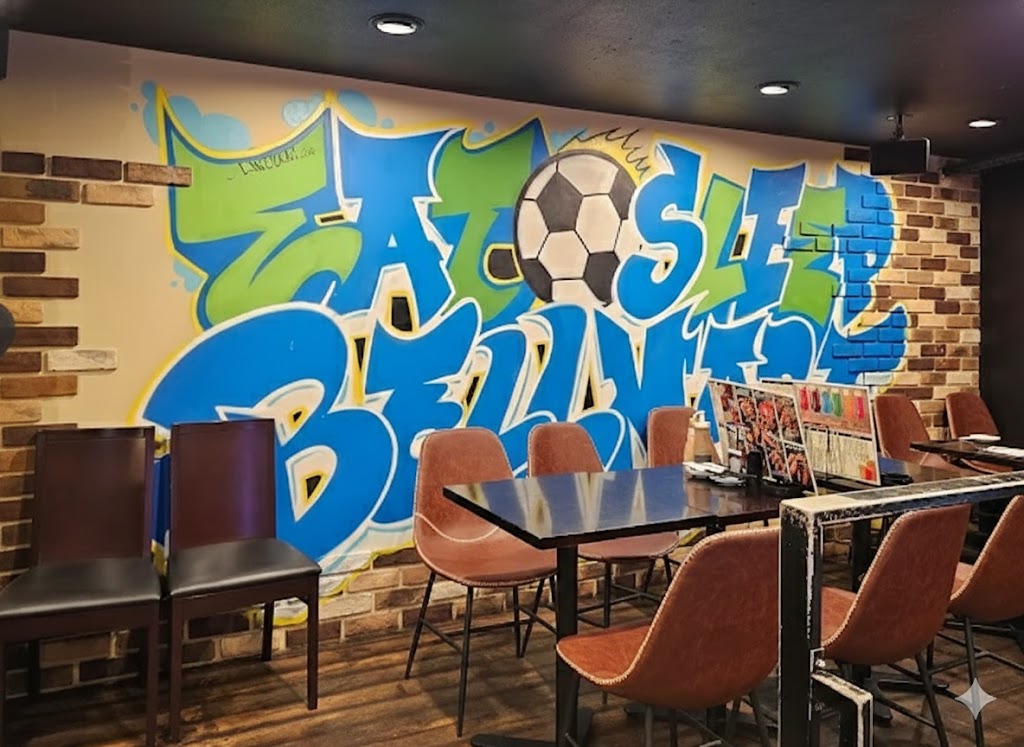 居酒屋リンカーン平塚店の温かな店内