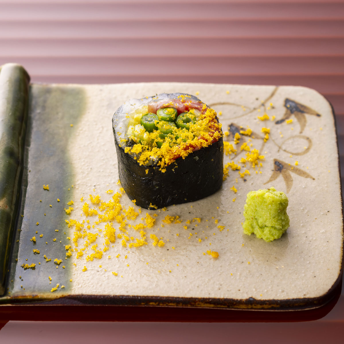 Fresh seasonal ingredients used at Kirazu restaurant