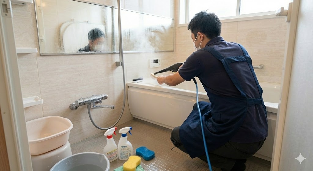 お風呂・キッチンのレンジフード清掃