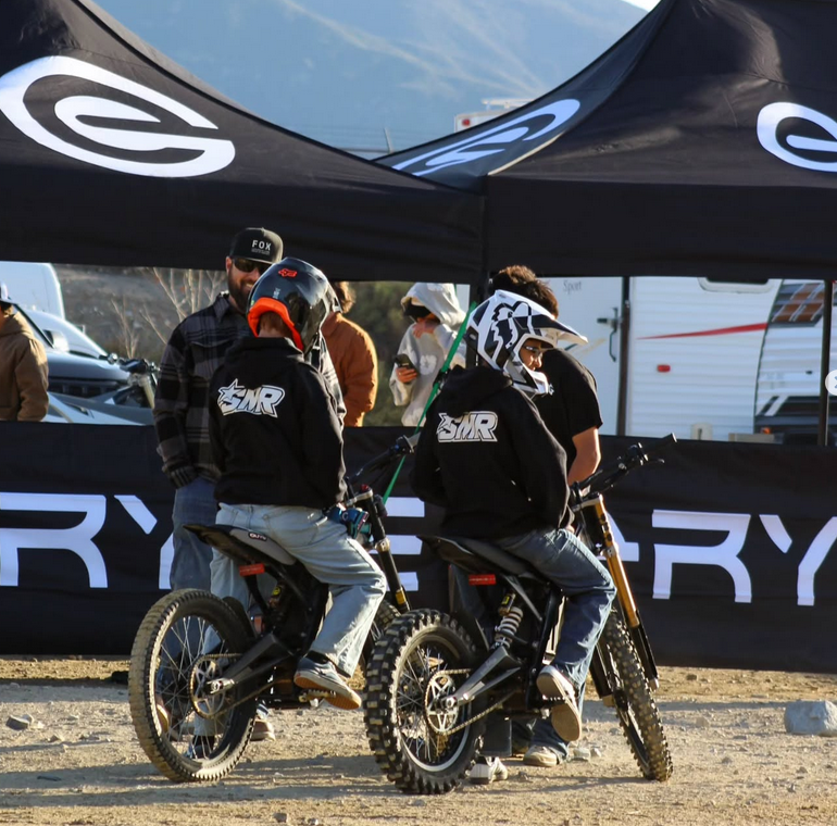 SM Racing - Motocross riders at race event