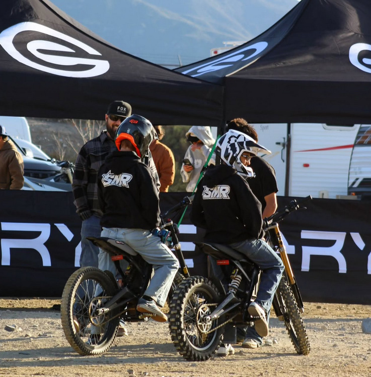 SMRacing team riders at event Hemet CA