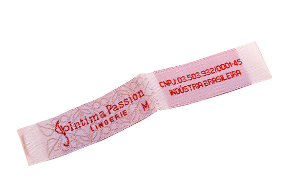 Etiqueta tecida personalizada