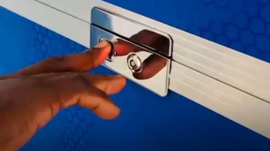 HEXA Normal Blue + Fingerprint