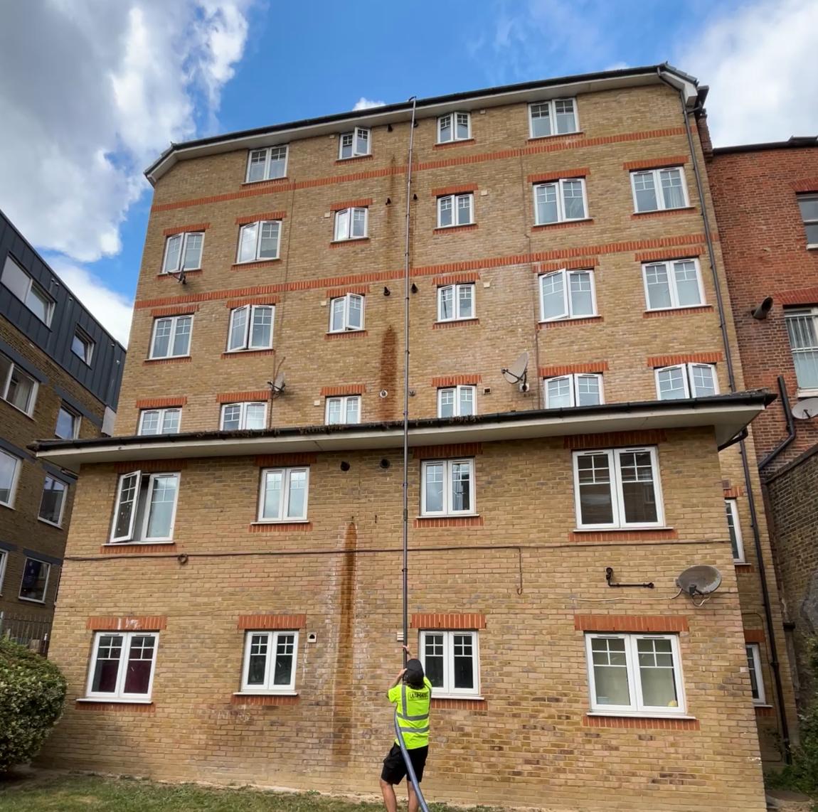 Commercial Gutter Clean — Croydon