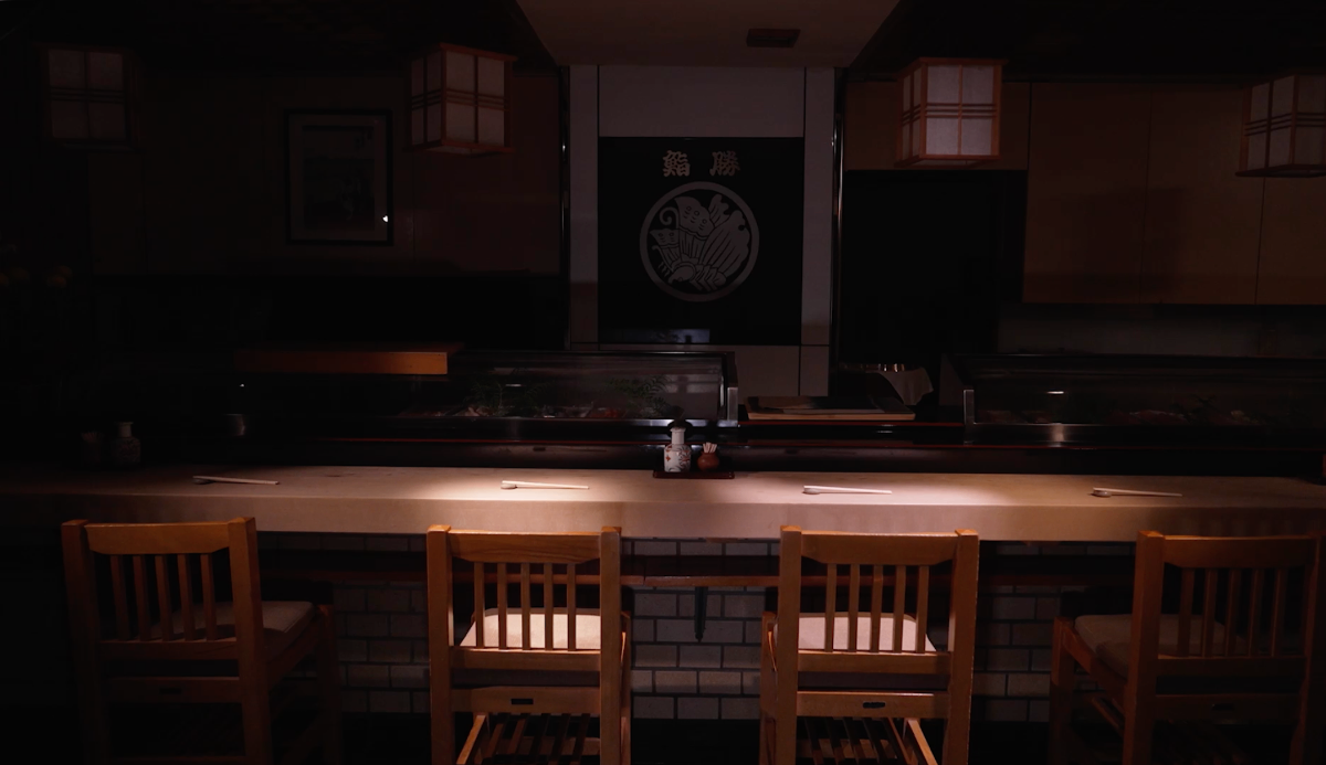 店内カウンター