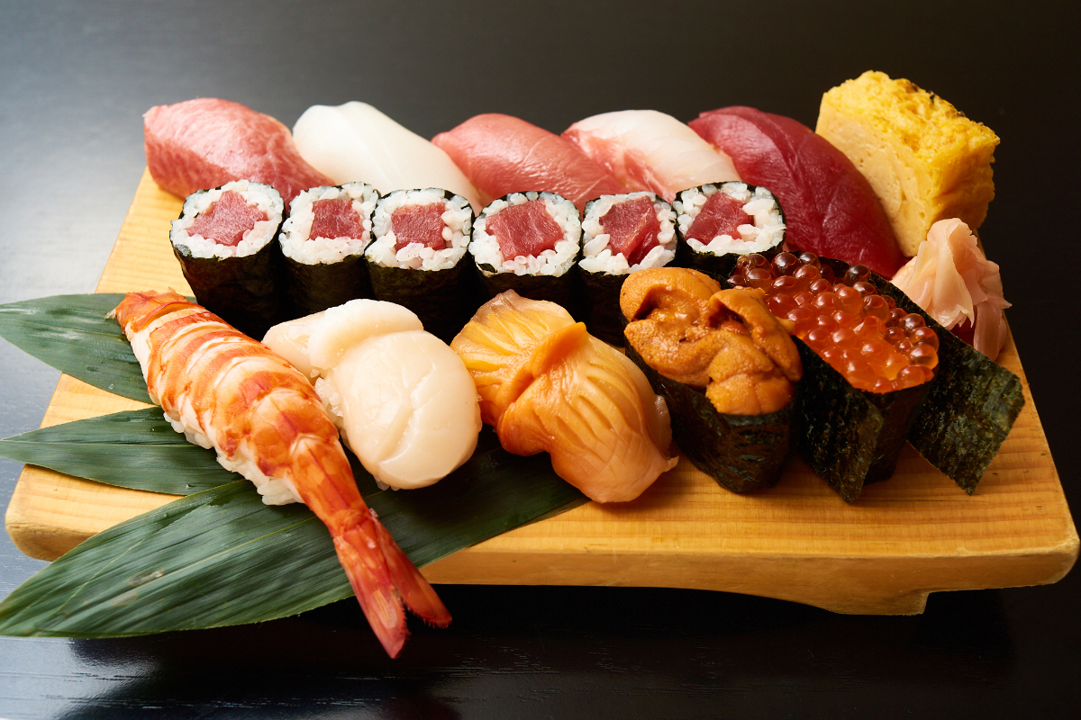 特選握り盛り合わせ