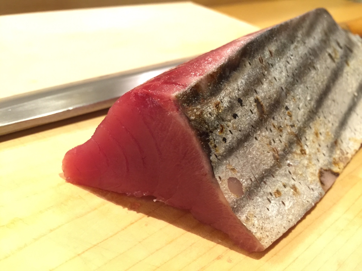 鮪の仕込み・柵取り