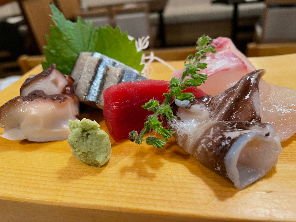 刺身盛り合わせ