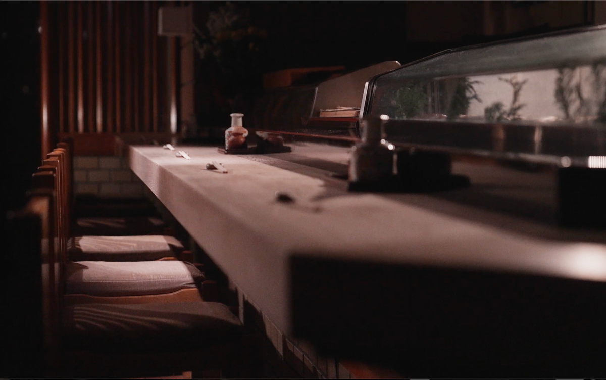 店内カウンター