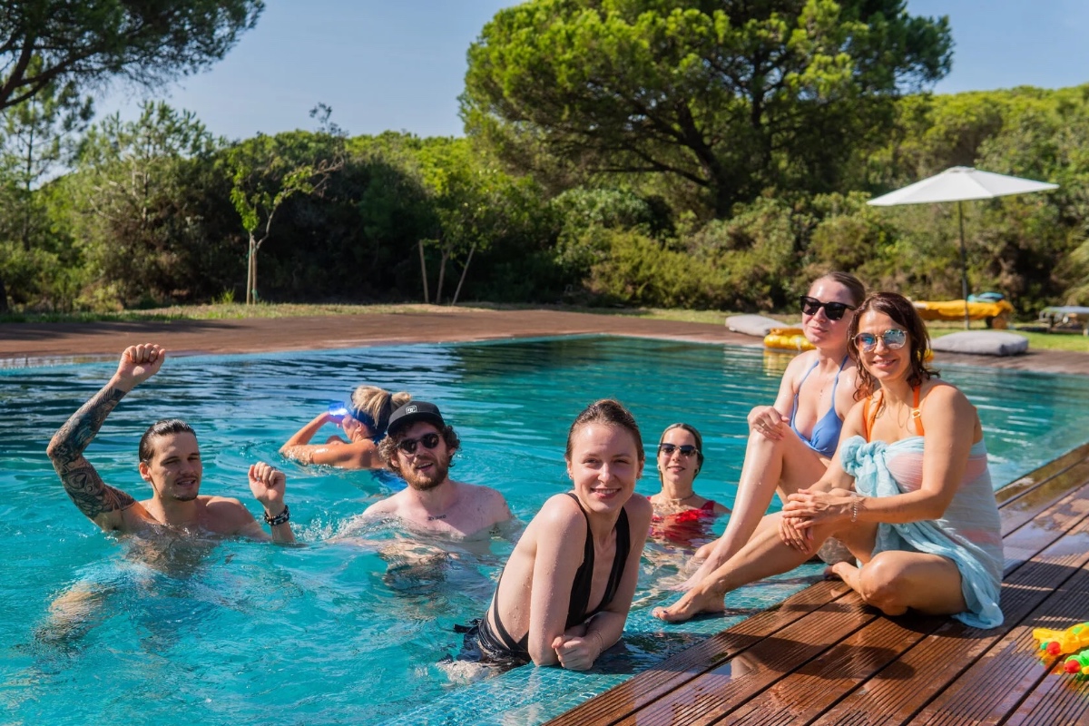 Момент из лагеря