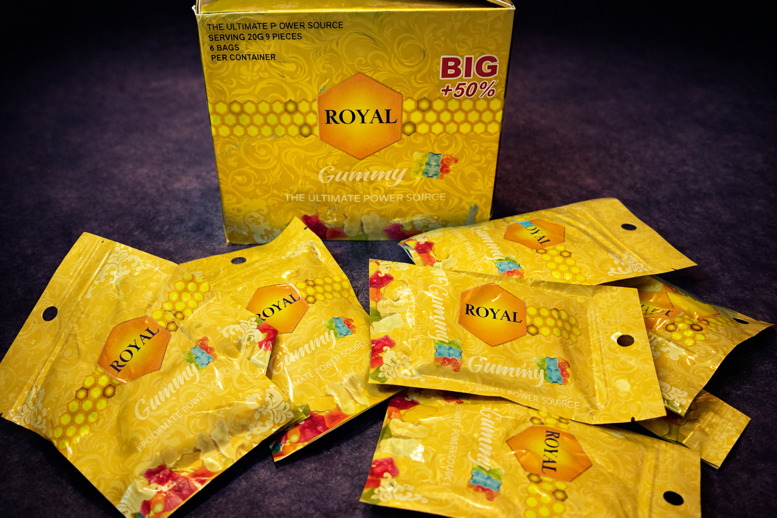 Royal Gummy BIG +50%