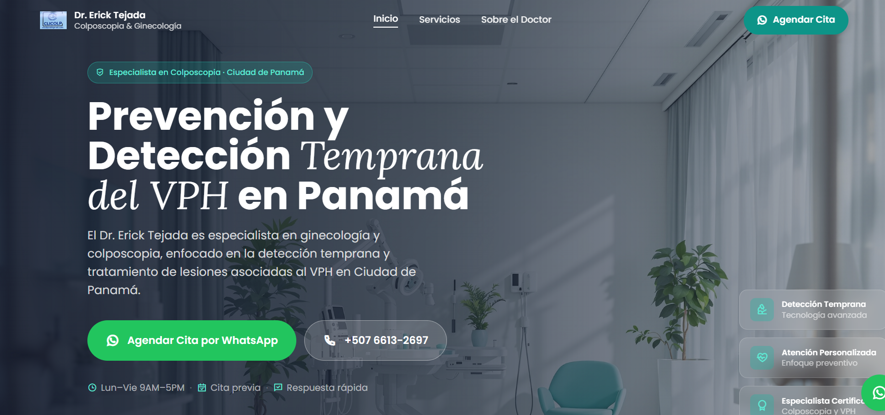 Clínica de Colposcopia Erick Tejada