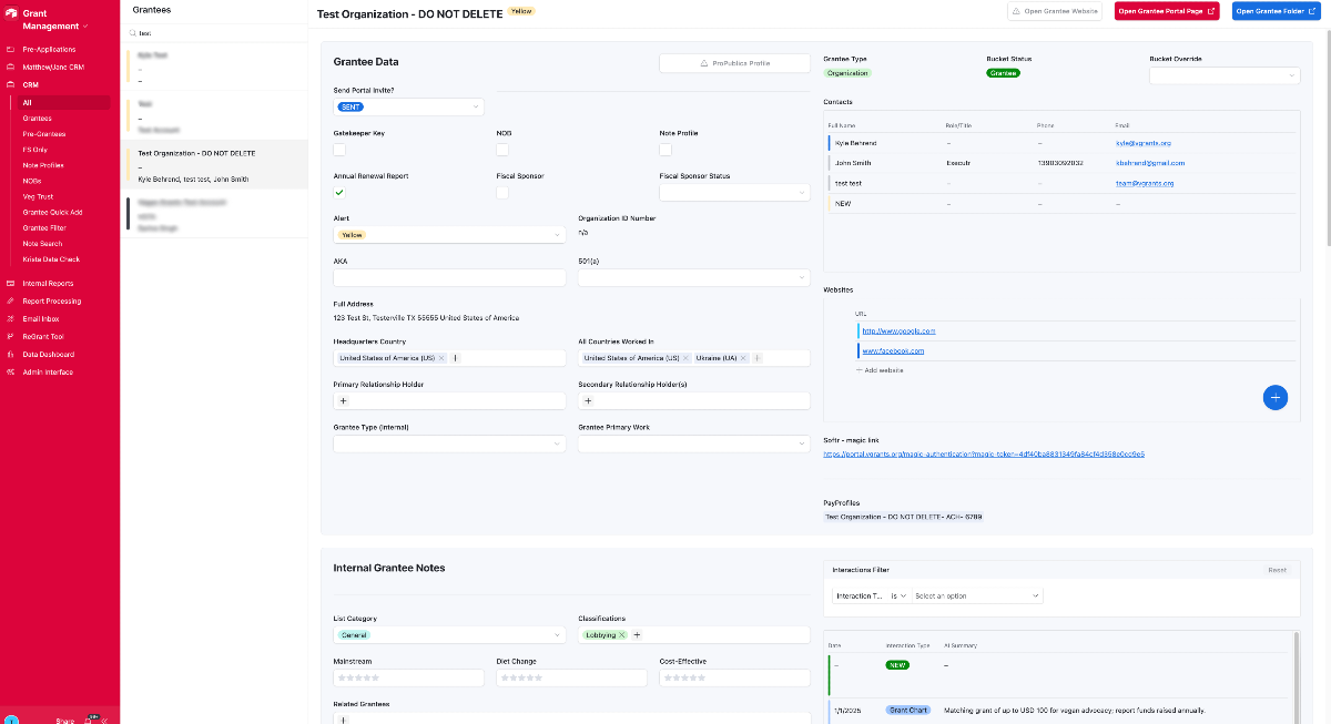 Private International Foundation project screenshot 3