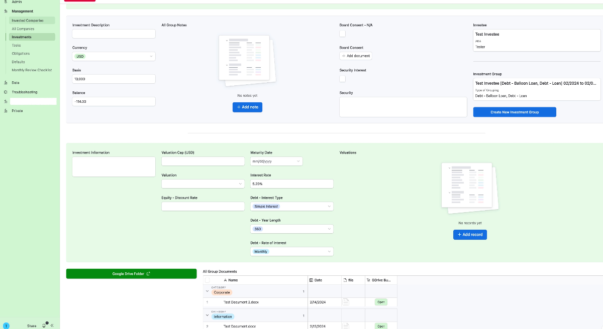 Mission-Based Venture Capital Firm project screenshot 2