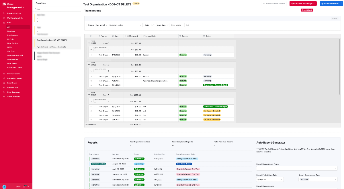 Private International Foundation project screenshot 4
