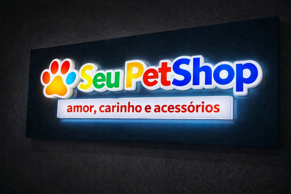 Letra Caixa em Acrílica - Gênesis Brasil Osasco