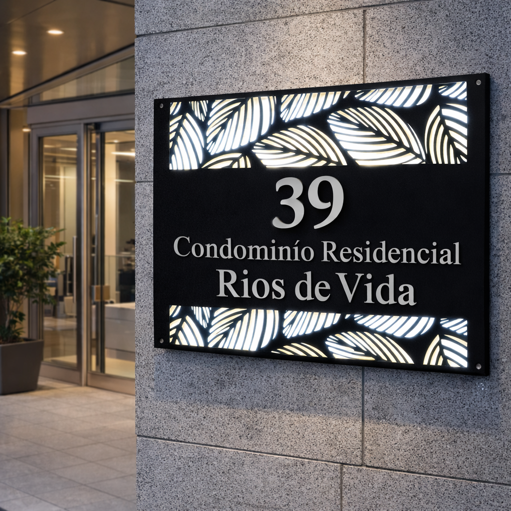 Painel Vazado Arquitetônico 0,80x1,20 com LED