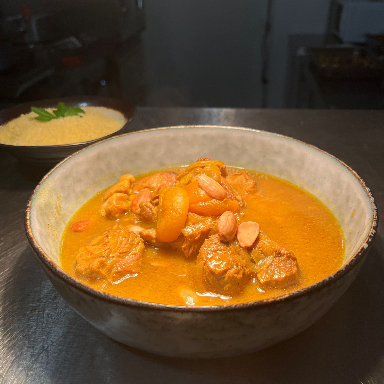 Tajine d'agneau aux abricots