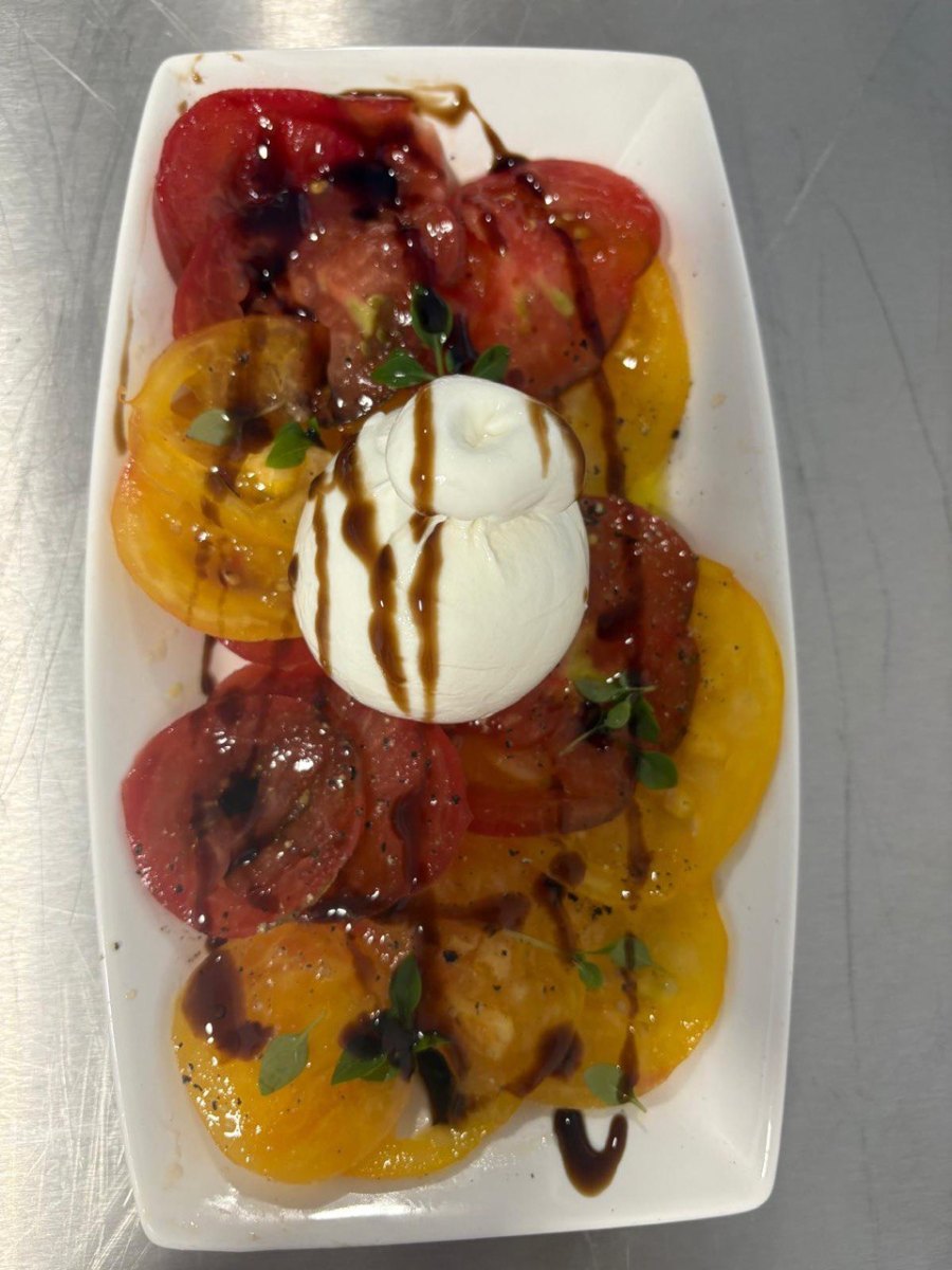 Salade de tomates colorées