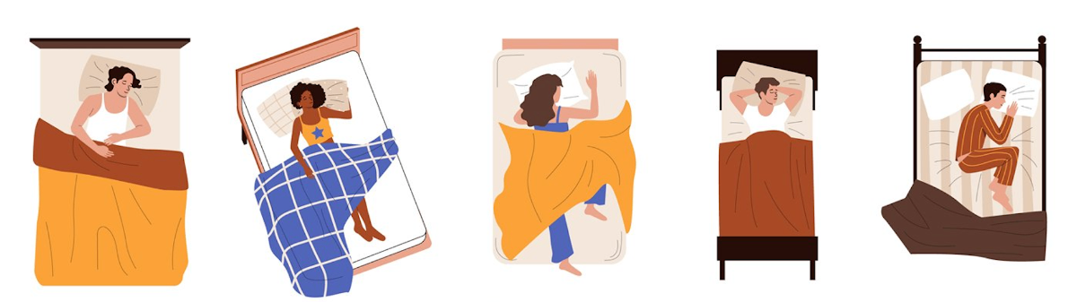 Student studying with focus and good sleep habits