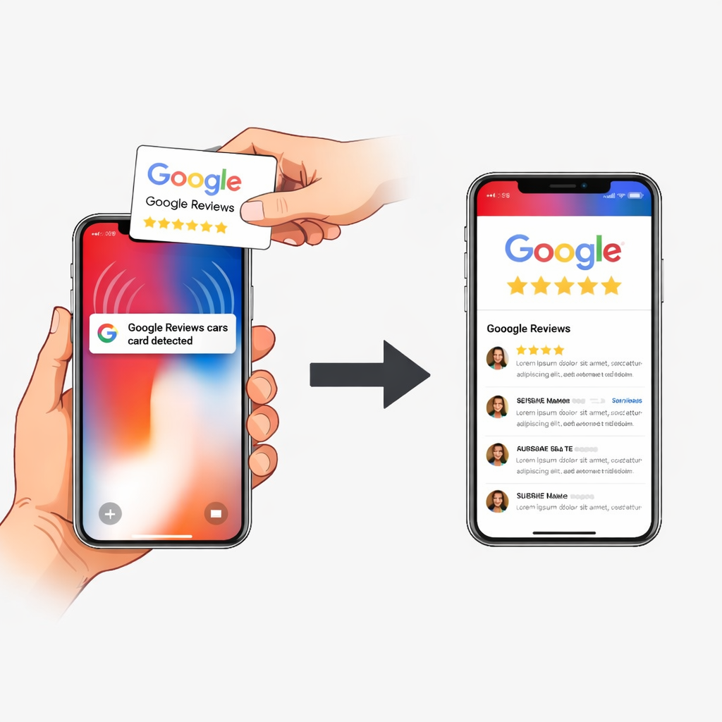 Carte NFC Avis Google