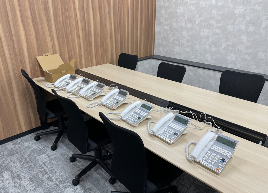 中古ビジネスフォンの導入