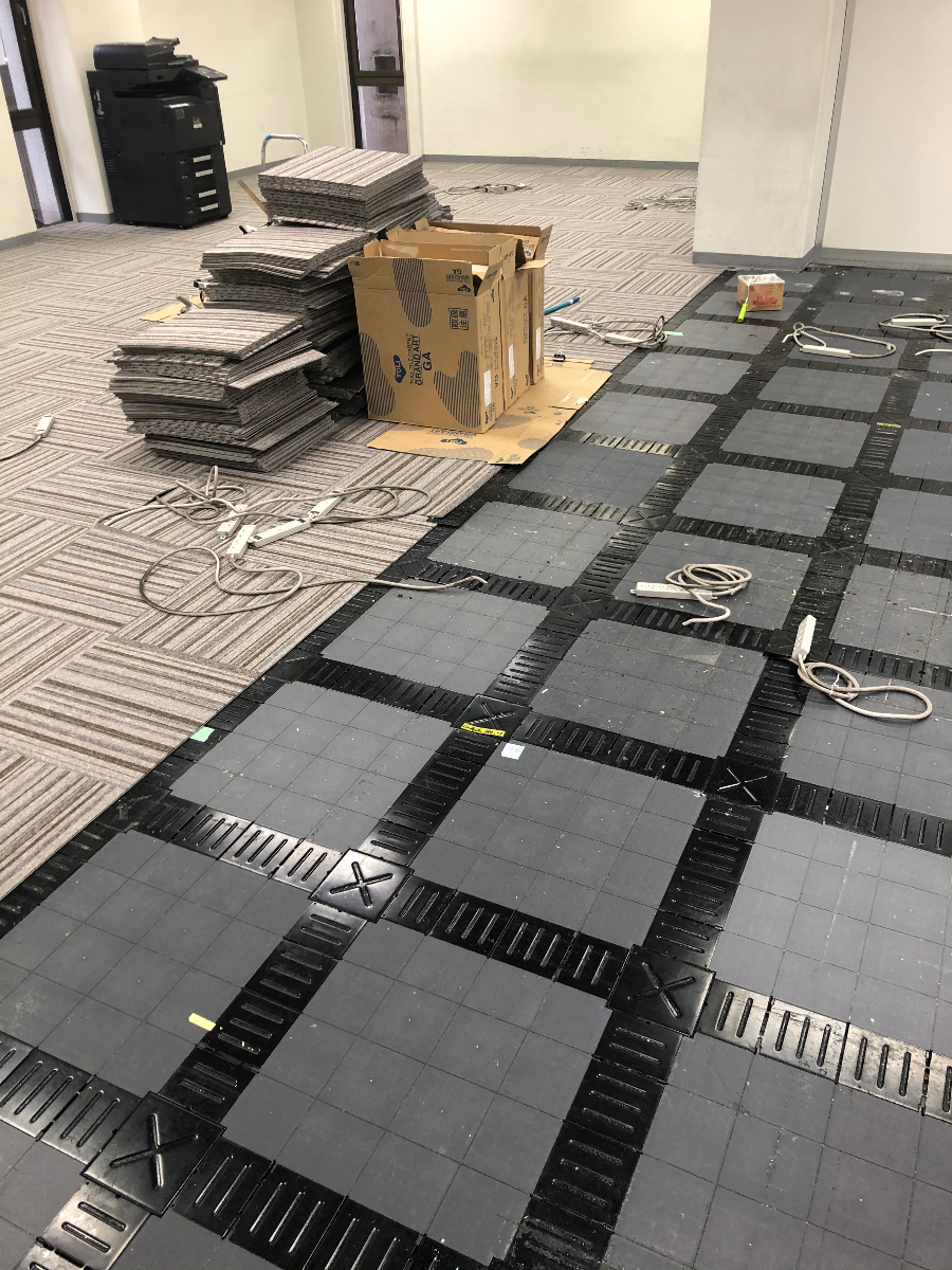 フロア増設対応