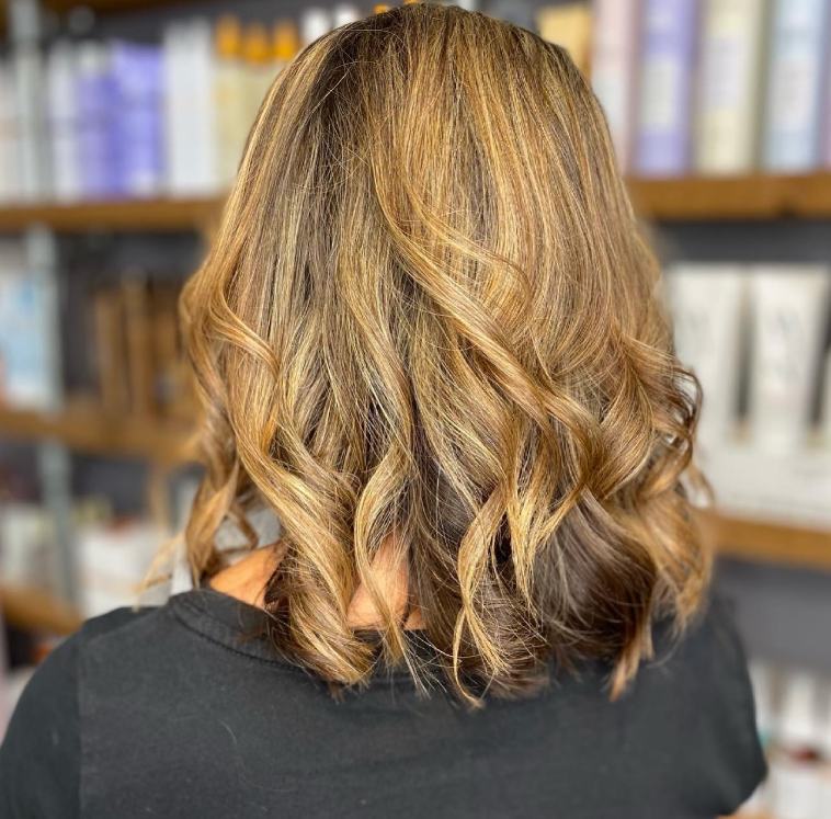 Brunette color transformation