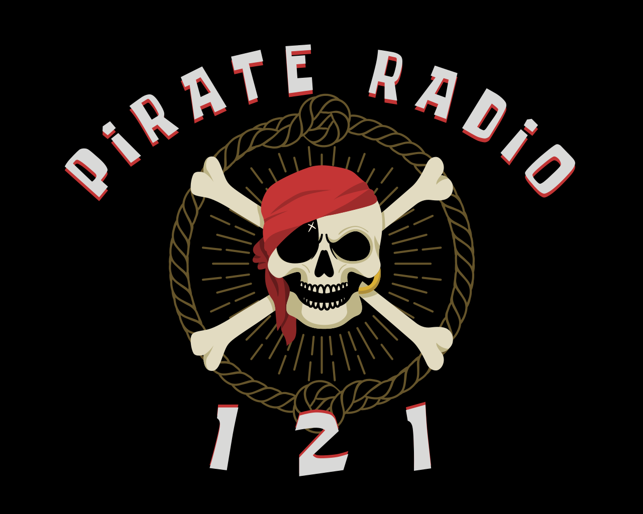 Pirate Radio 121 Logo