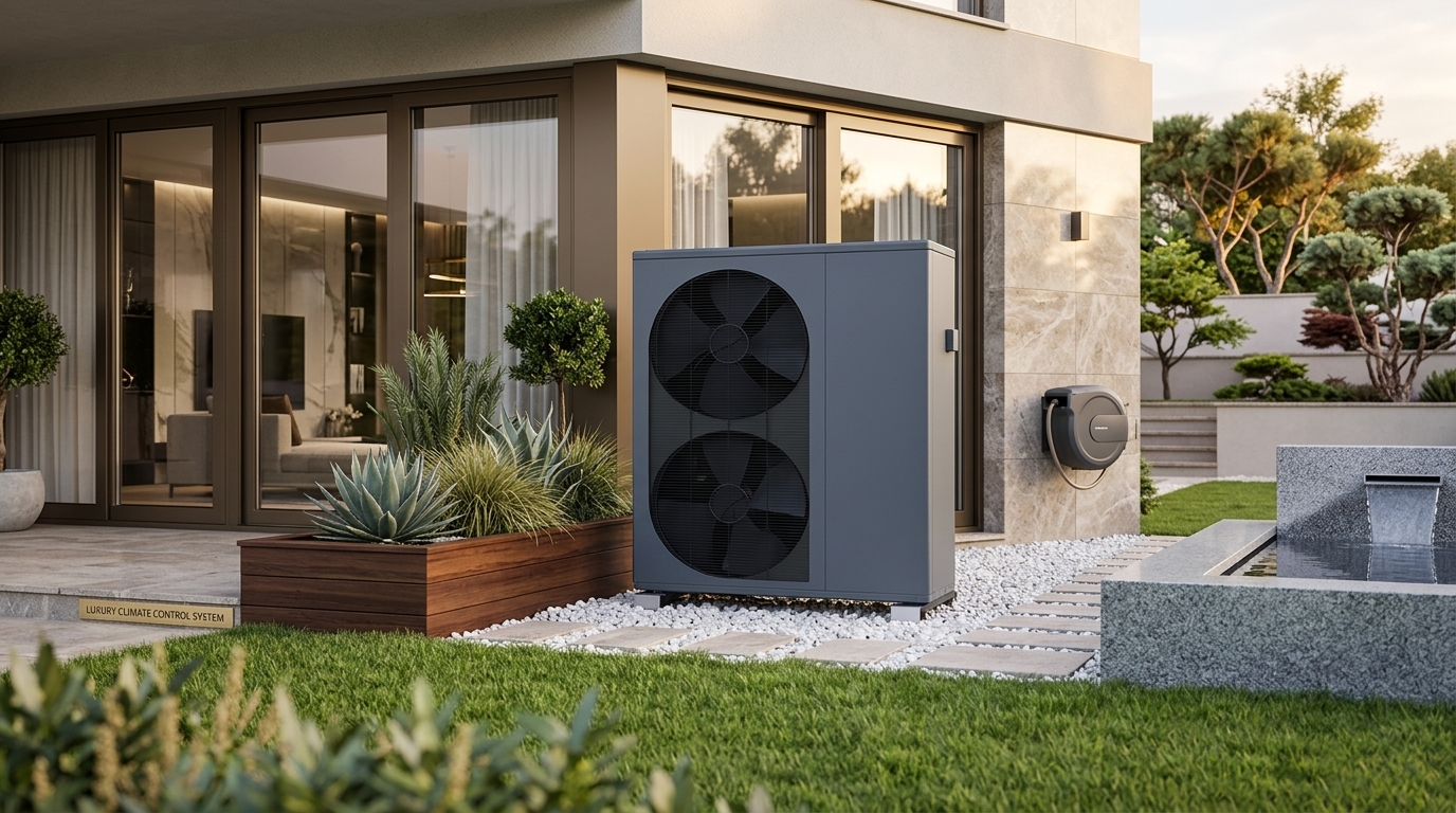 Lüks Villa Isı Pompası