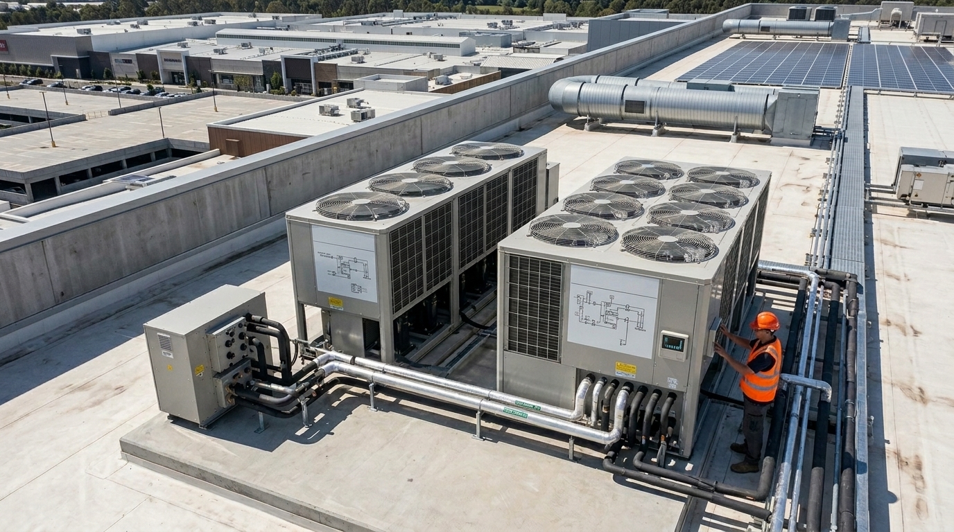 AVM VRF Soğutma Sistemi