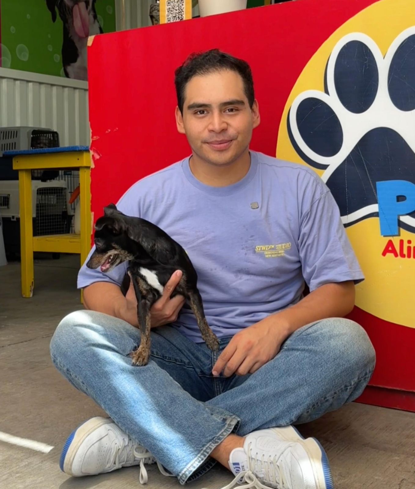 Equipo de Sr. Perro Alimento & Spa