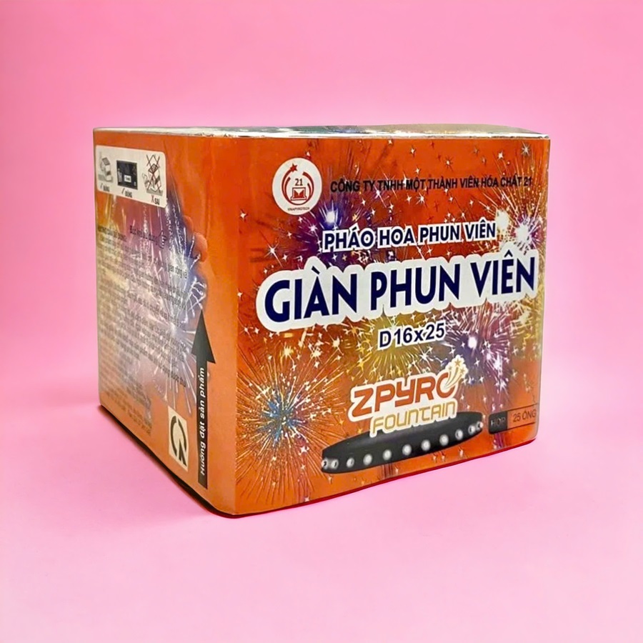 Giàn Phun Viên 25 Ống