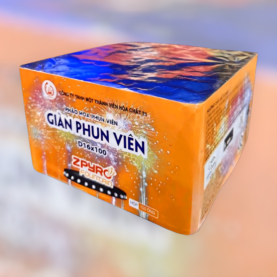 Giàn Phun Viên 100 Ống