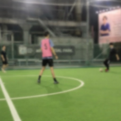 Futsal game in progress