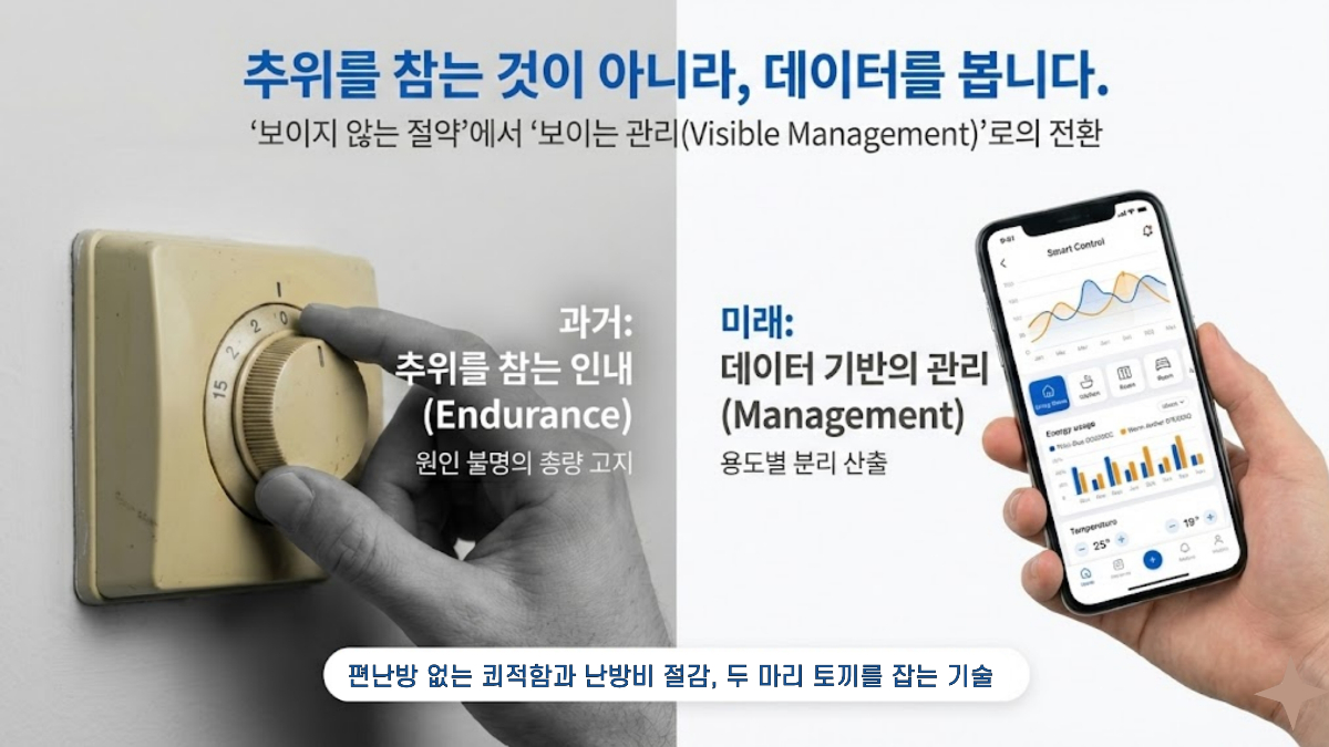 난방비 절감 데이터 기반 관리