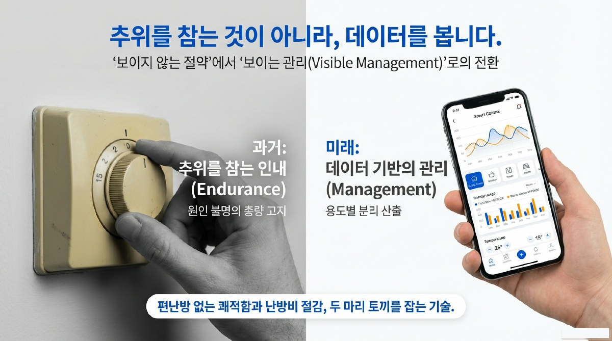 추위를 참는 것이 아니라, 데이터를 봅니다