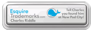 Esquire Trademarks - Tell Charles you found him at New Pod City!