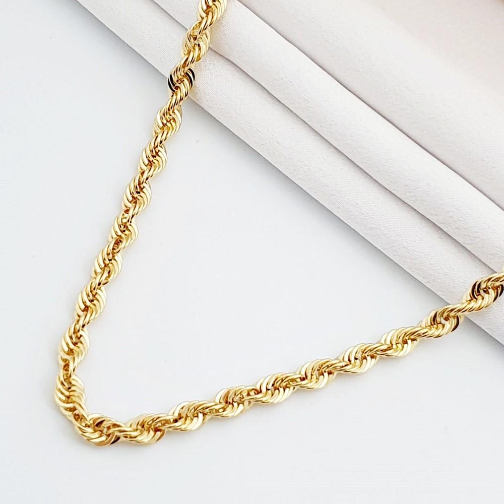 50 Cm 5 Numara Halat Altın Zincir