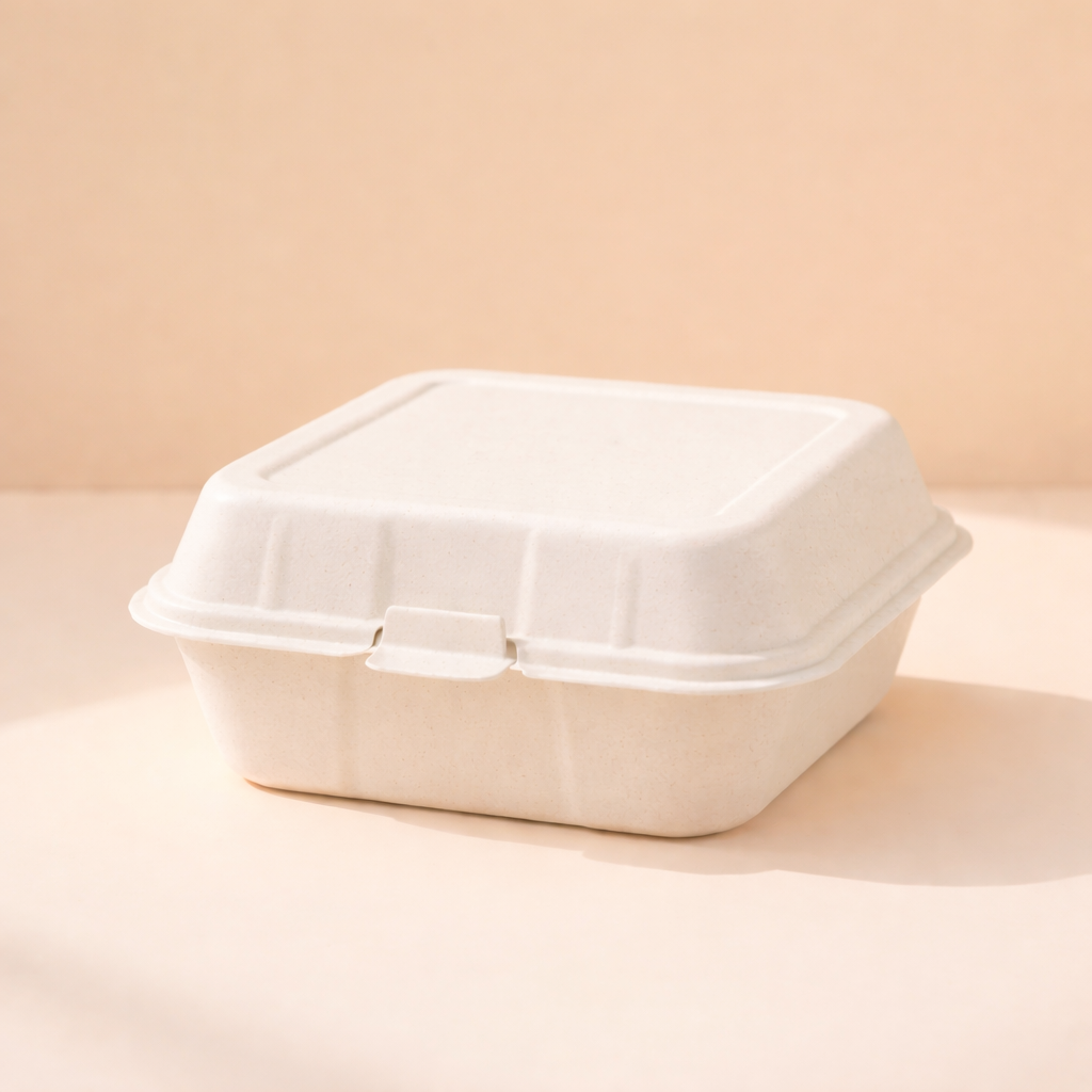 Small Clamshell Container - Biodegradable containers