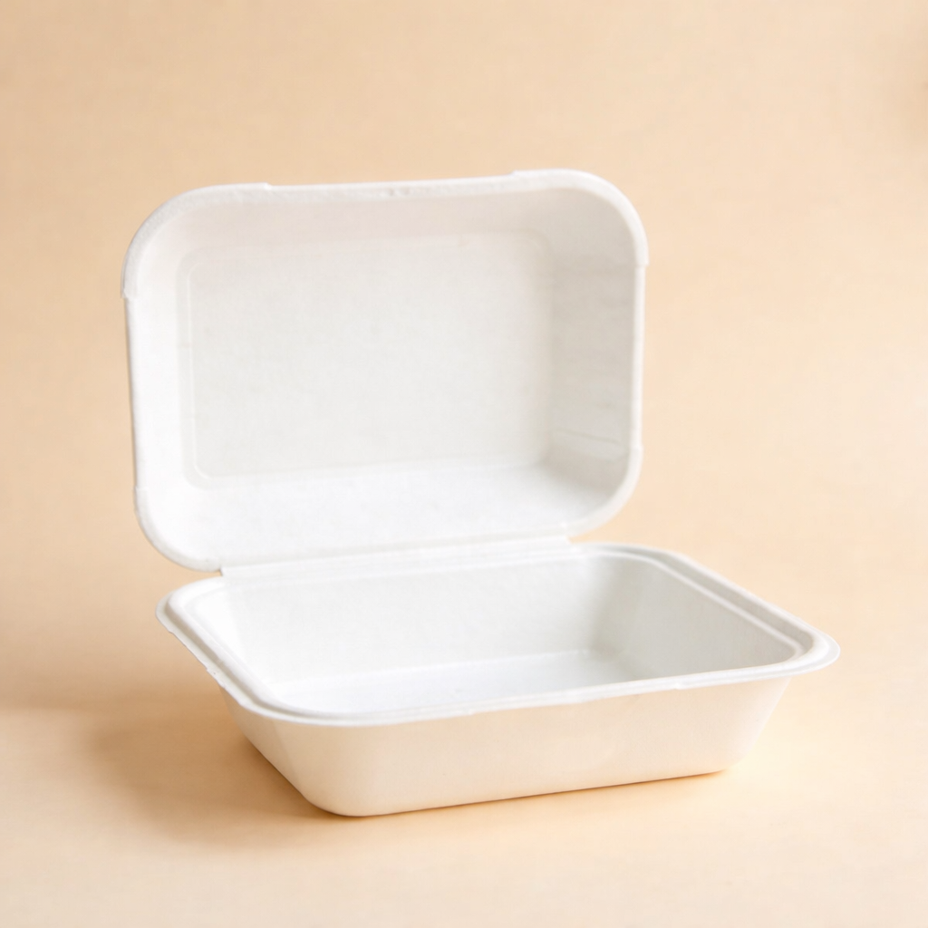 Sugarcane Clamshell - Biodegradable containers