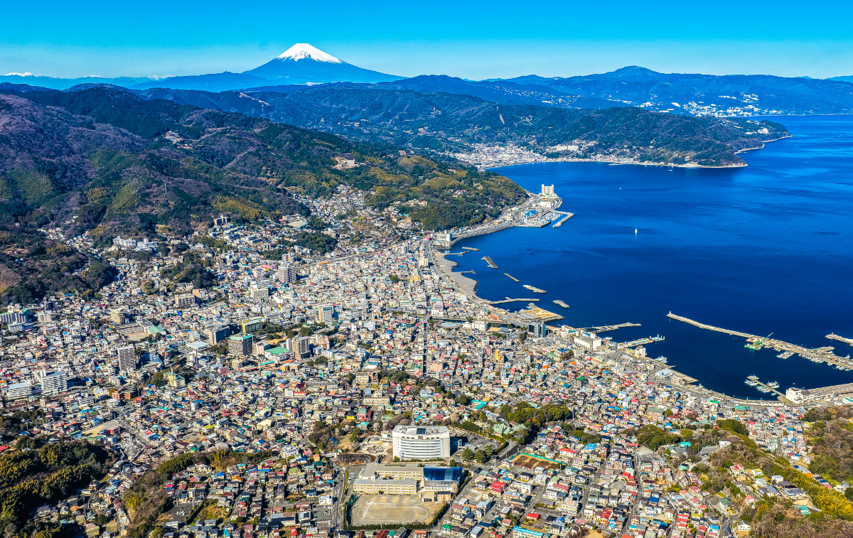 伊東市の空撮