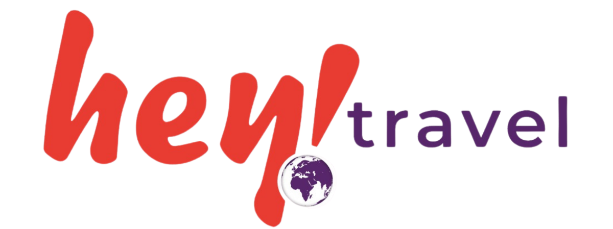 Hey! Travel Logo