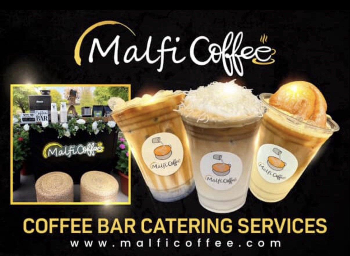 Corporate coffee bar setup