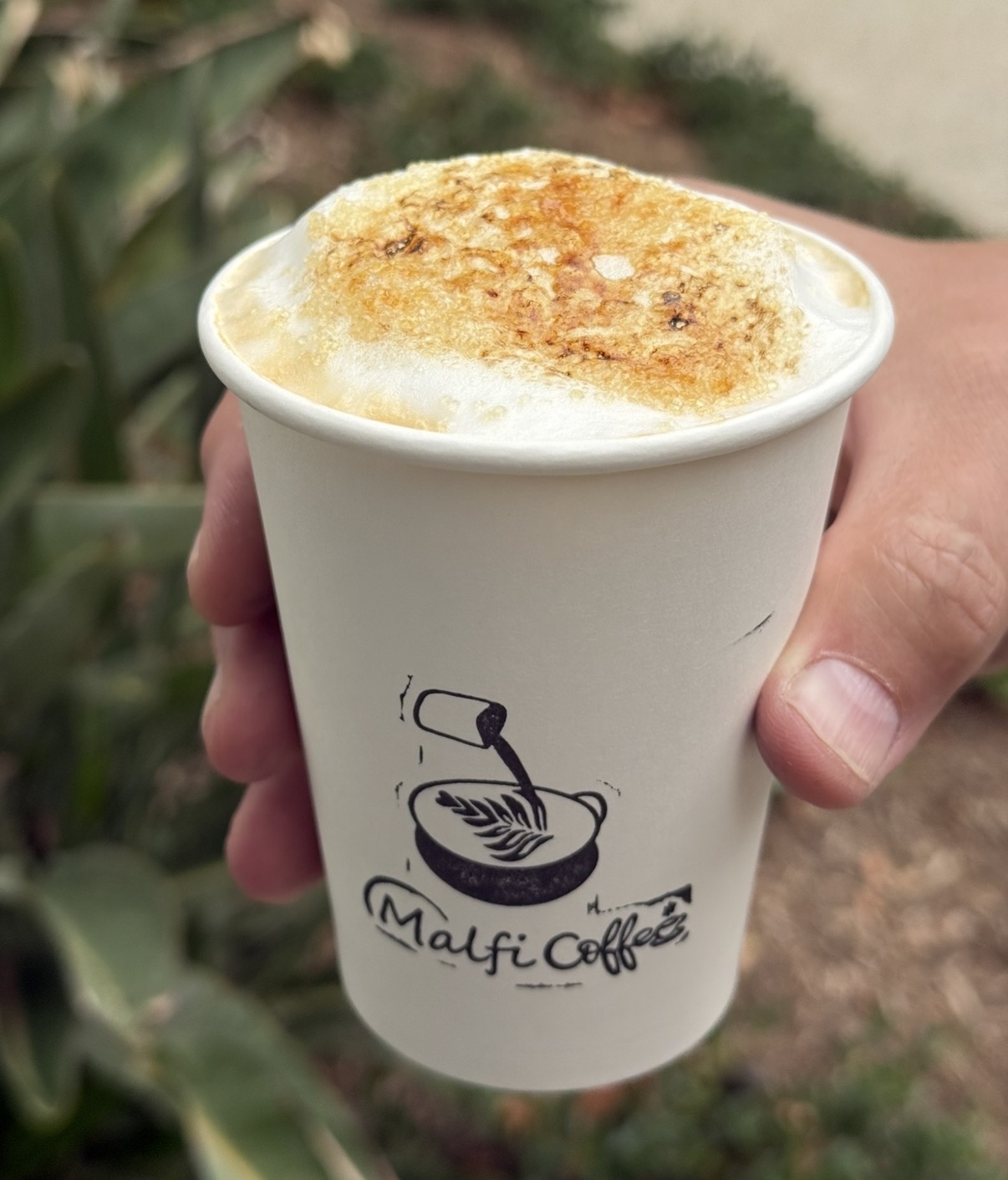 Farmers market coffee cart