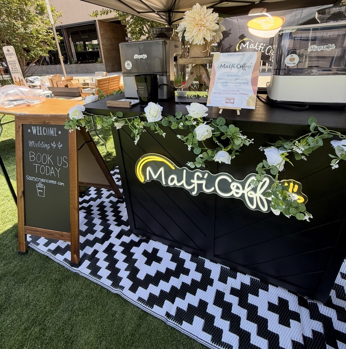 Summer block party catering