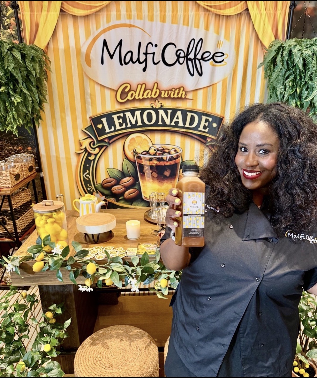 Outdoor festival coffee catering
